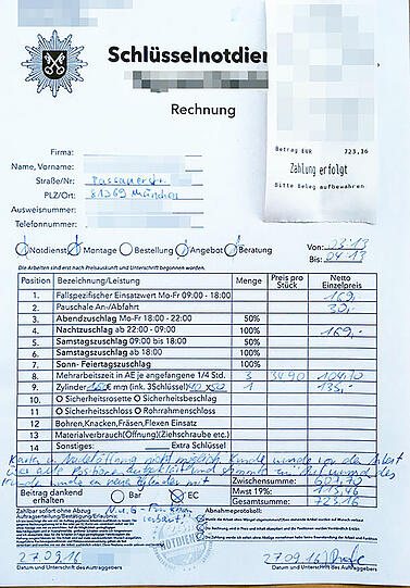 Einmal Tür öffnen 723 Euro? Schlüsseldienst-Abzocke - die Masche, so  schützen Sie sich