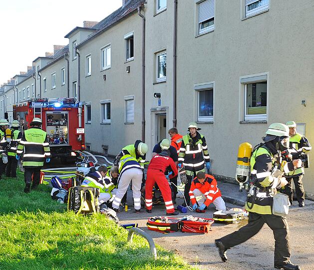 Feuerwehreinsatz in der Heinrich-Geißler-Straße: Die Bilder vom Einsatz...