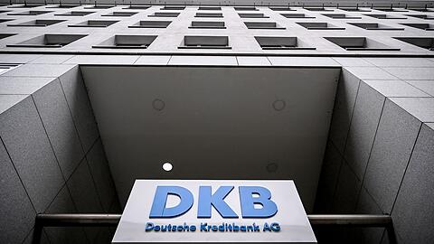 Filiale der DKB-Bank in Berlin.