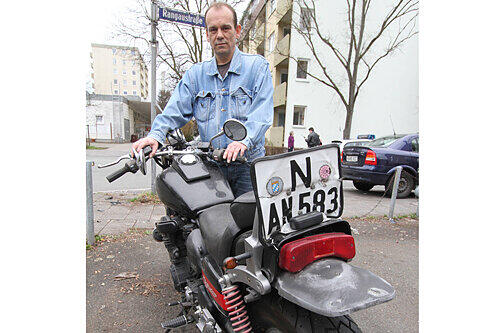 Stocksauer wegen der Schäden an seiner Kawasaki: Josip B. (47)