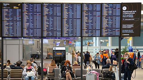 Scheremetjewo ist der größte Flughafen Russlands. (Archivbild)