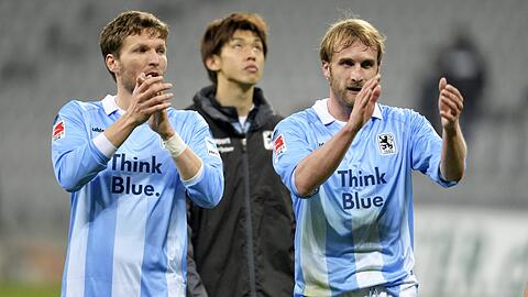Einst Teamgefährten beim TSV 1860: Benny Lauth (li.) und Daniel Bierofka (re.).