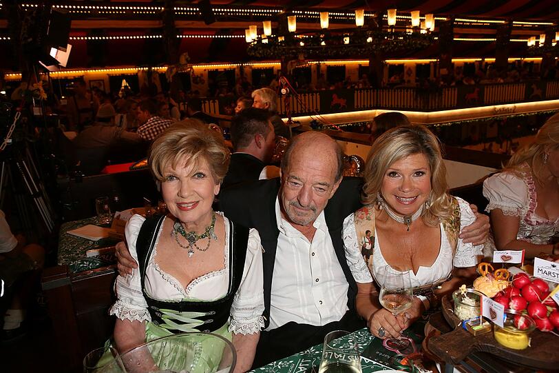 Carolin Reiber, Ralph Siegel und Marianne Hartl