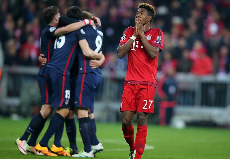 ...wo mal wieder gegen eine spanisches Team trotz Heimsieg Endstation war. Das 2:1 gegen die Madrillenen war wegen der 0:1-Hinspielniederlage wertlos. Xabi Alonso (31.) brachte die Bayern in Führung ehe Thomas Müller vom Elfmeterpunkt an Oblak scheiterte (34.). Weil Griezmann dann auch noch den zwischenzeitlichen Ausgleich erzielte, war das 2:1 durch Lewandowski nur noch Ergebniskosmetik.