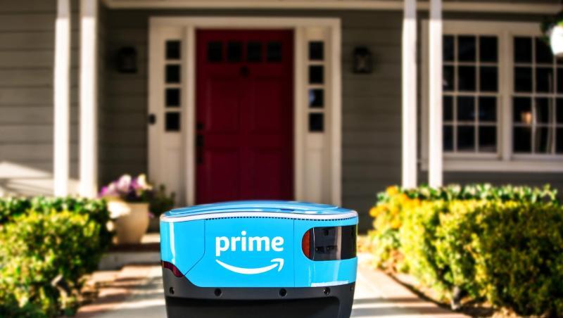 Amazon testet kleine Lieferroboter in der Nähe von Seattle. Amazon/dpa Amazon testet kleine Lieferroboter in der Nähe von Seattle. Amazon/dpa