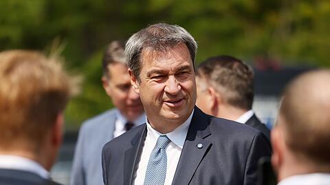 Der bayerische Ministerpräsident Markus Söder in Köln.