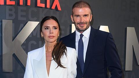 Seine Liebesbekundung an Ehefrau Victoria meint David Beckham ganz bestimmt ehrlich.