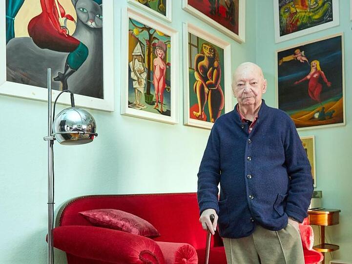 Günter Kunert bezeichnet sich nicht als Pessimisten, sondern als Realisten.
