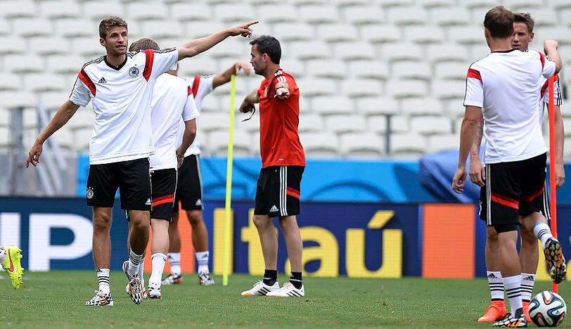 Die Bilder vom Abschlusstraining der DFB-Elf.