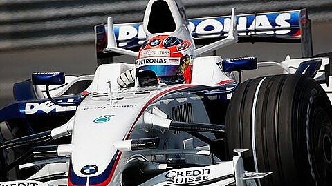 BMW-Pilot Robert Kubica, hier im Archivfoto aus der Saison 2008.