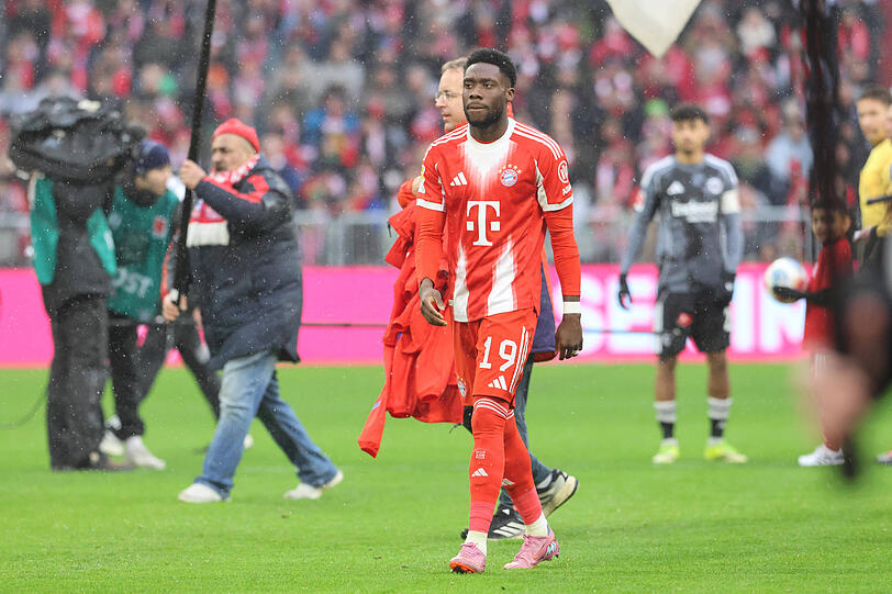 Muskelfaserriss: Alphonso Davies.