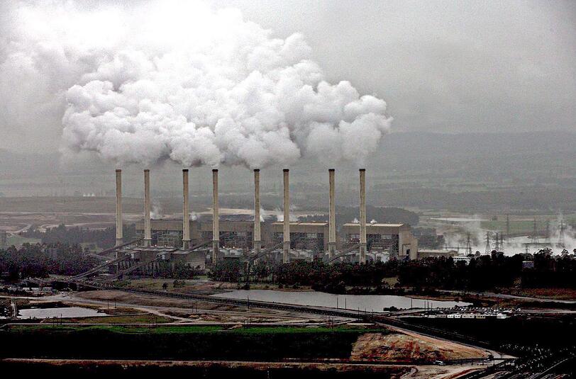Australien gehört als einer der größten Kohleexporteure der Welt pro Kopf der Bevölkerung gemessen zu den größten Klimasündern unter den Industrieländern. Hier die das Kraftwerk Hazelwood in Victoria. Foto: Greenpeace