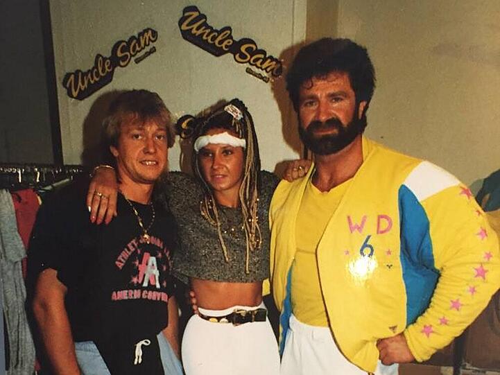 Robert (r.) und Carmen Greiss präsentieren sich in den 80ern