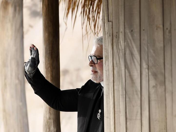 Abschied von Karl Lagerfeld.