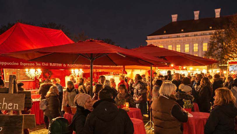 Das prachtvolle Schlossgelände mit dem Innenhof des Alten Schlosses. Das prachtvolle Schlossgelände mit dem Innenhof des Alten Schlosses.