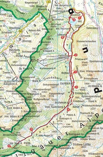 Hütten-Tour im Kleinwalsertal