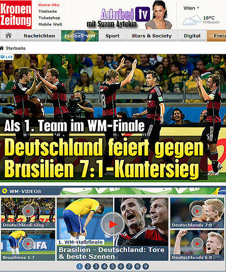 Die Kronenzeitung aus Österreich