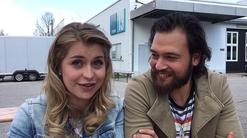 Sarah Thonig und Patrick G. Boll spielen bei den "Rosenheim-Cops" ein Liebespaar .
