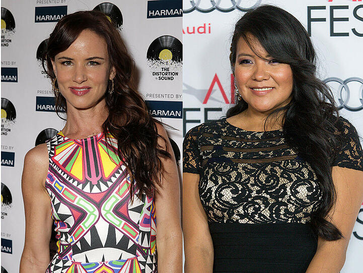 Juliette Lewis (l.) fordert gründliche Ermittlungen im Fall Misty Upham