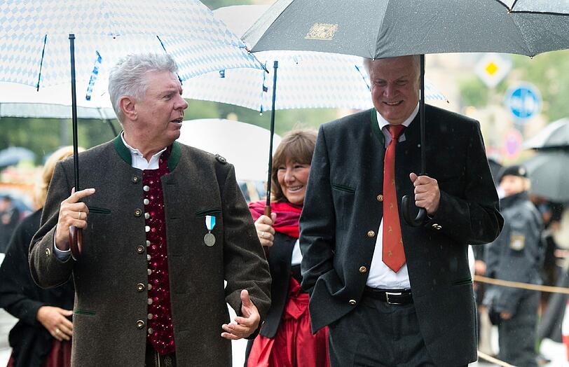 Der OB und MP: Dieter Reiter (l.) und Horst Seehofer nach dem Trachtenumzug.