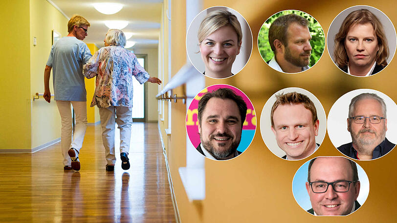 Die Parteien haben unterschiedliche Herangehensweisen für die Lösung der Pflegemisere.