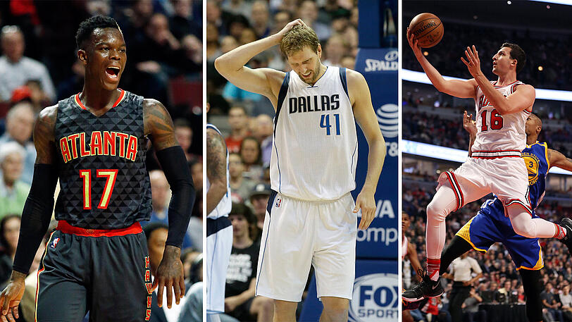 Nowitzki verletzt, Schröder verliert, Zipser gewinnt. Die Deutschen in der NBA.