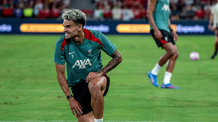 Vom FC Liverpool zum FC Bayern: Der Kolumbianer Luis Díaz.