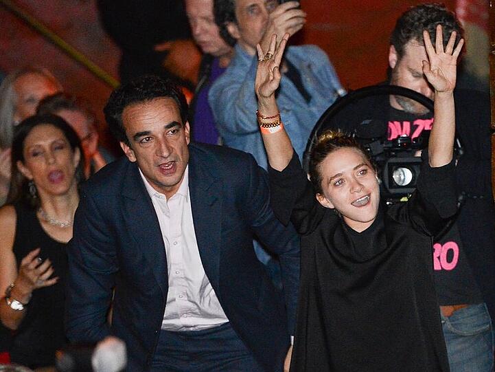 Olivier Sarkozy und Mary-Kate Olsen auf einem Konzert von Ron Wood