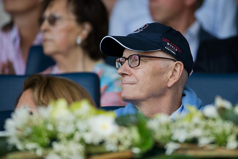 Nach Leukämie-Diagnose: Guido Westerwelle und sein erster öffentlicher Auftritt.