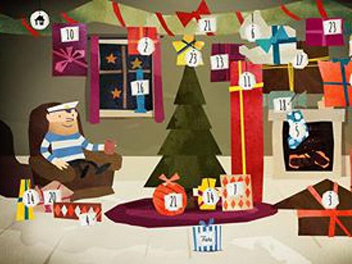 Fiete Weihnachten - Warten auf's Christkind mit einem Adventskalender voller Überraschungen