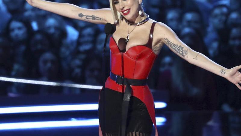 Lady Gaga bei der Verleihung der MTV Movie & TV Awards. Lady Gaga bei der Verleihung der MTV Movie & TV Awards.