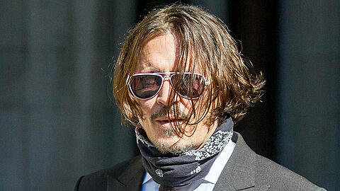 Johnny Depp am 10. Juli vor Gericht in London.