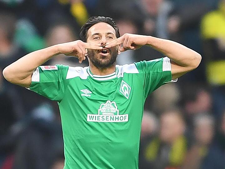 Oldie but Goldie: Werder-Routinier Claudio Pizarro.