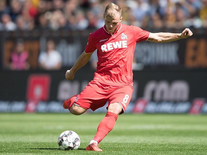Mittelfeldspieler Johannes Geis in Aktion. Foto: Sebastian Kahnert/Archivbild