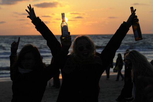 Flashmob-Party auf Sylt