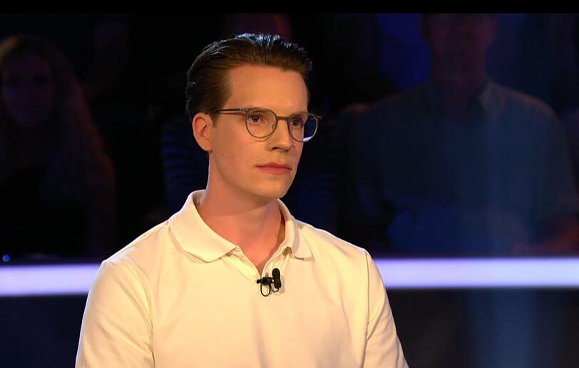 Michael Polit (27) verzockte sich bei der 500.000-Euro-Frage und fiel auf 500 Euro zur&uuml;ck.