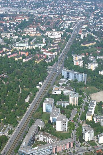 München aus der Luft