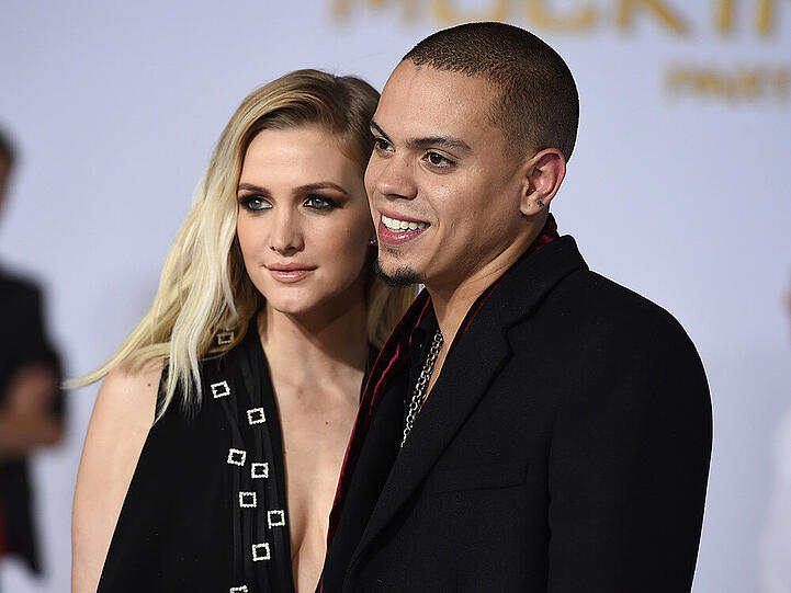 Bald Eltern: Ashlee Simpson und Evan bei der Premiere von "The Hunger Games: Mockingjay - Part 1"