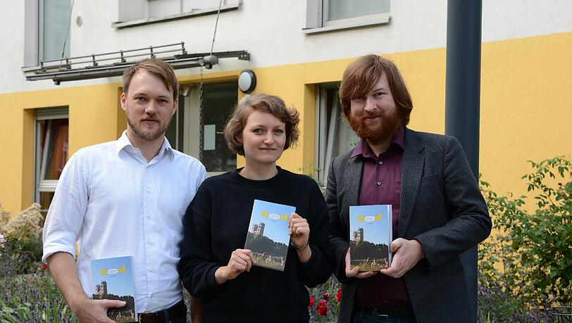 Stadtführermacher Florian Sperk, Amelie Bauer und Fabian Lieke. Stadtführermacher Florian Sperk, Amelie Bauer und Fabian Lieke.