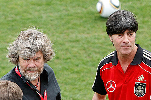 Reinhold Messner und Jogi Löw.