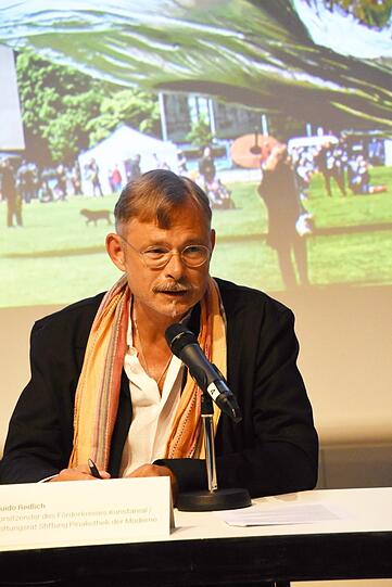 Guido Redlich ist Vorsitzender des Förderkreises Kunstareal Muenchen. Der 58-Jährige arbeitet im Marketing.