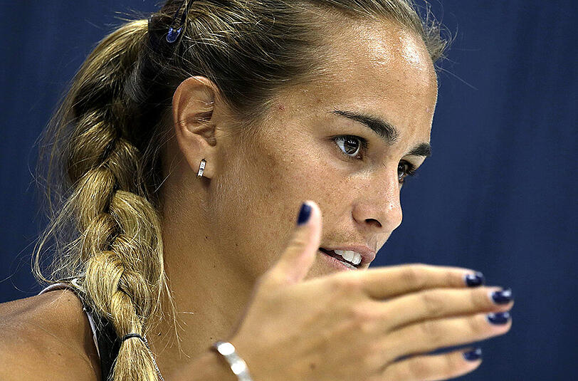 Monica Puig aus Puerto Rico.