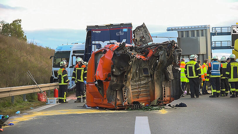 Weitere Bilder von der Unfallstelle.