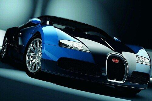 1001 PS in schicker Schale: der Bugatti Veyron.