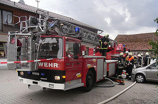 Die Feuerwehr musste anrücken: Bei einem Gasthaus-Brand in Mammingen entstand ein Sachschaden von bis zu 200 000 Euro.