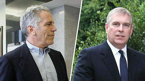 Die Freundschaft zwischen Jeffrey Epstein (l.) und Prinz Andrew ist ebenfalls Bestandteil der Netflix-Doku.