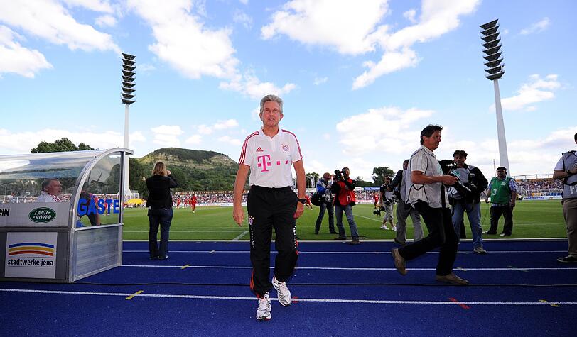 2:0 - Die Bayern im Test in Jena: Bilder vom Spiel