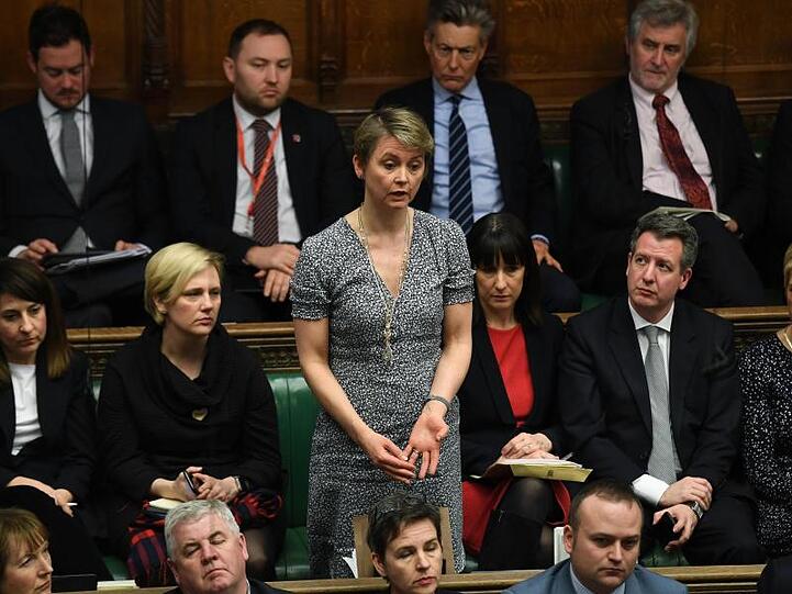 Labour-Abgeordnete Yvette Cooper.