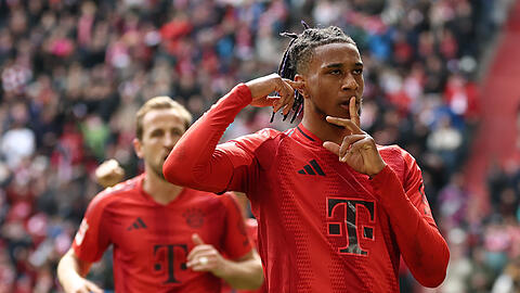 Michael Olise war gegen Mainz erneut einer der auffälligsten Offensivspieler der Bayern.