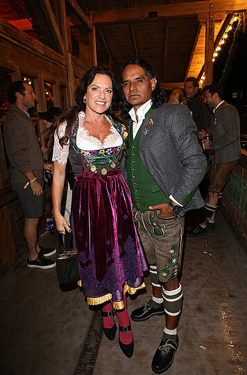 Christine Neubauer mit Freund Jose Campos.
